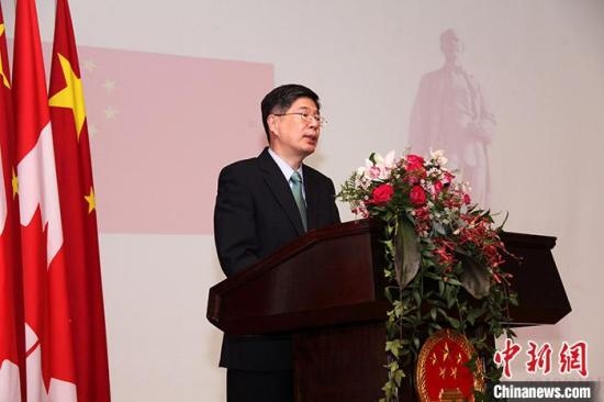 資料圖：中國駐加大使叢培武。<a target='_blank' href='/'>中新社</a>記者 余瑞冬 攝
