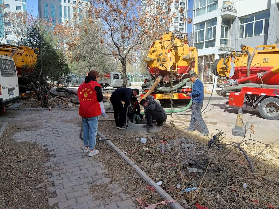 現(xiàn)場疏通了管道。.png