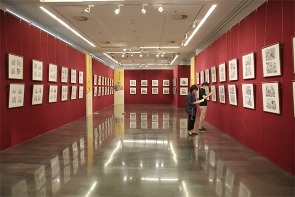 展覽現(xiàn)場。出版社供圖