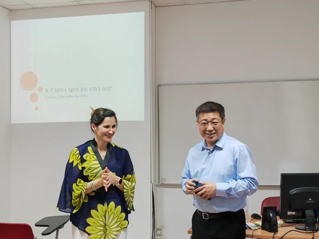 里斯本大學(xué)孔子學(xué)院組織漢語(yǔ)角活動(dòng)。 圖片來(lái)源：里斯本大學(xué)孔子學(xué)院公眾號(hào)
