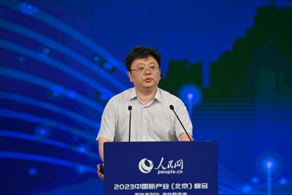 傳播內(nèi)容認(rèn)知全國重點實驗室首席科學(xué)家張勇東。人民網(wǎng)記者 于凱攝