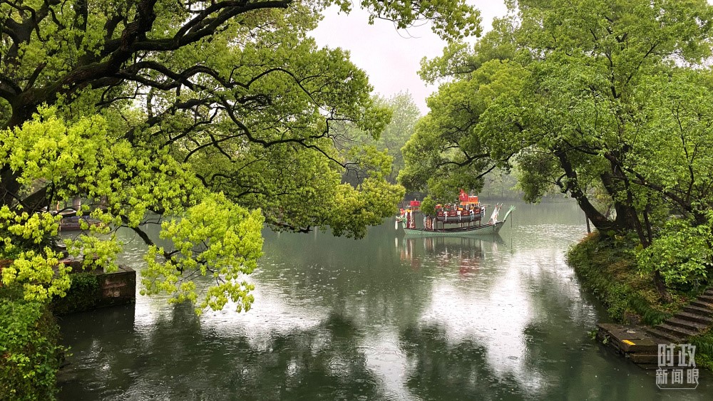 杭州西溪國家濕地公園是全國首個國家濕地公園。（總臺央視記者李輝拍攝）