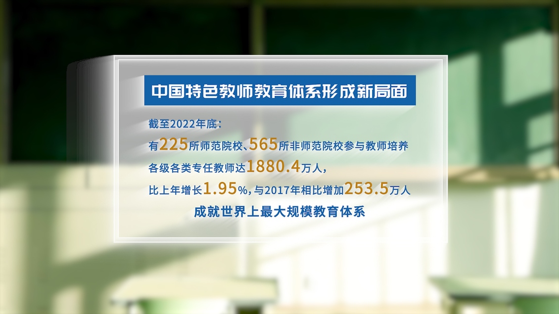 開學(xué)第一課丨【總書記的教書育人觀】建設(shè)教育強(qiáng)國(guó)，健全中國(guó)特色教師教育體系