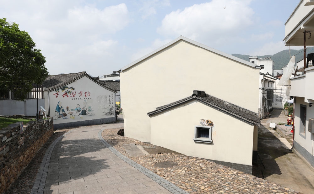 浙江省義烏市李祖村一景（2023年5月23日攝）。