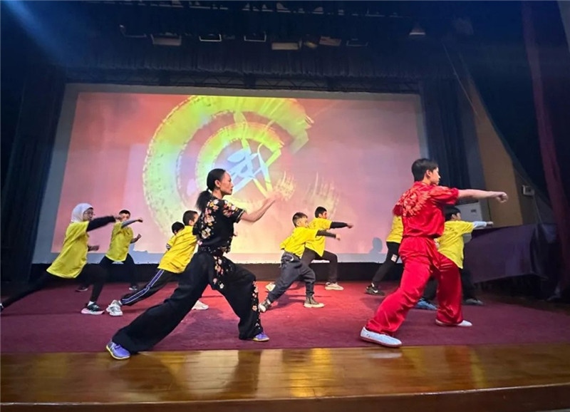 圖為2023“中華文化大樂園—埃及開羅營(yíng)”閉幕式活動(dòng)現(xiàn)場(chǎng)。主辦方供圖