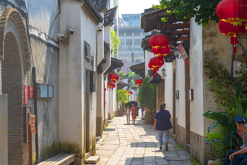 2019年6月28日，福建福州，三坊七巷風(fēng)光。