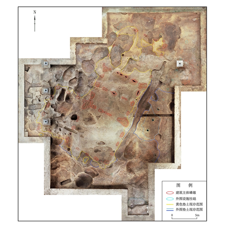 屈家?guī)X文化大型建筑F38正射影像。中國文物報社供圖