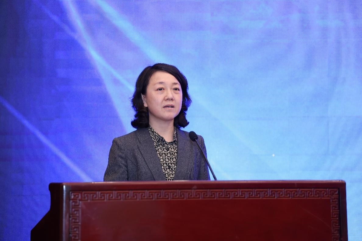 中華全國新聞工作者協(xié)會黨組成員、書記處書記吳兢致辭。主辦方供圖