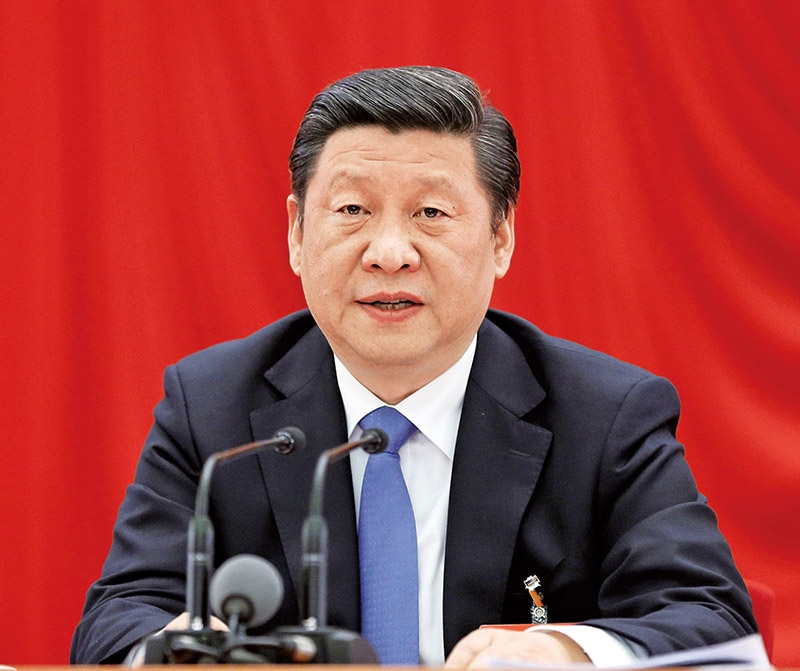 中國(guó)共產(chǎn)黨第十八屆中央委員會(huì)第三次全體會(huì)議，于2013年11月9日至12日在北京舉行。全會(huì)由中央政治局主持，中央委員會(huì)總書(shū)記習(xí)近平作重要講話。 新華社記者 蘭紅光/攝