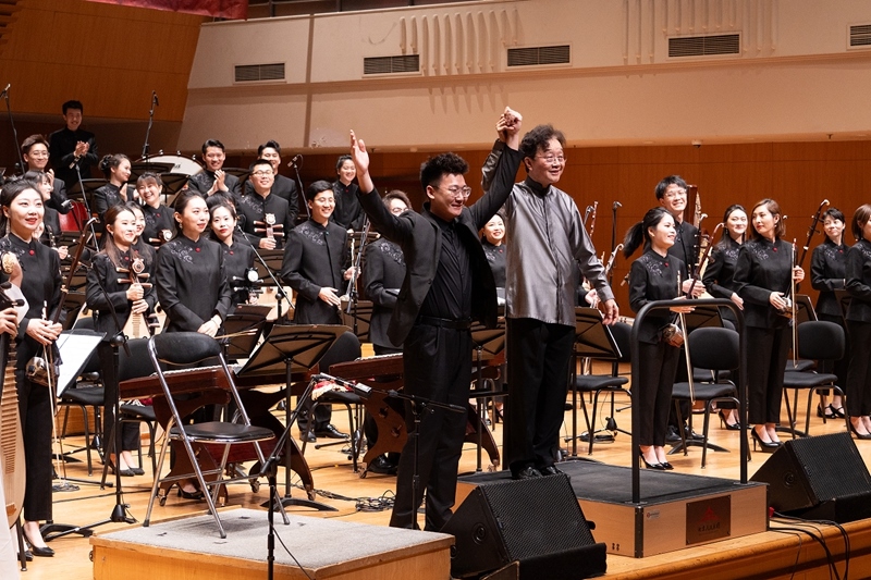 中國音樂學(xué)院第四屆學(xué)生管弦樂作曲比賽決賽音樂會上演。校方供圖