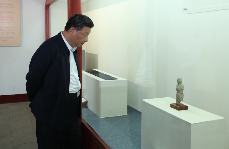 2021年5月12日，習近平總書記在河南省南陽市考察東漢醫(yī)學家張仲景的墓祠紀念地醫(yī)圣祠。