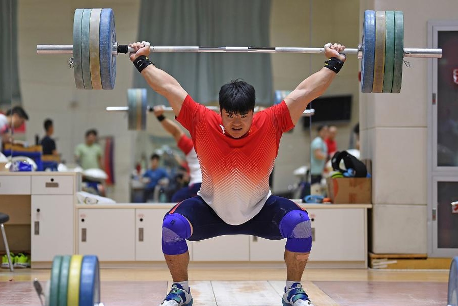 5月10日，國家隊選手劉煥華在訓(xùn)練中。新華社記者 侯昭康 攝