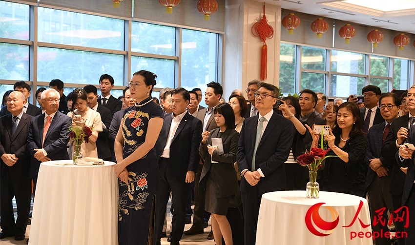 招待會現(xiàn)場。人民網(wǎng) 李帆攝