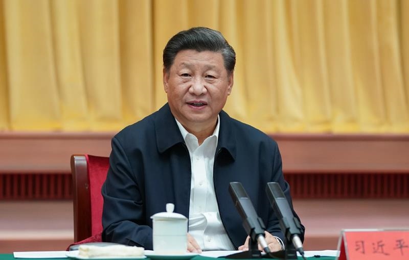 △2020年9月17日，習(xí)近平總書記在湖南長沙主持召開基層代表座談會并發(fā)表重要講話，聽取基層干部群眾代表對“十四五”規(guī)劃編制的意見和建議。