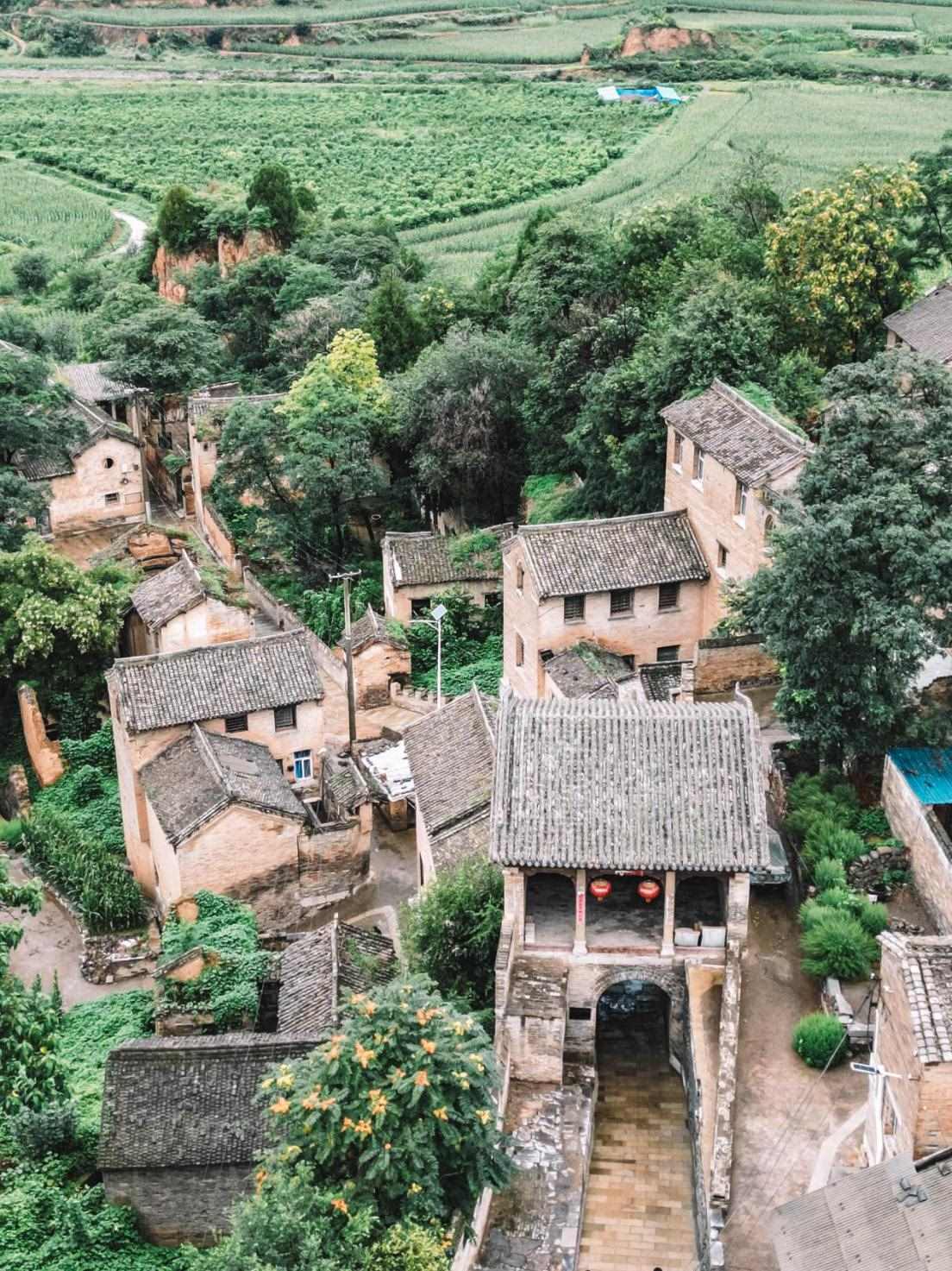 高平市永寧寨村，有許多明清建筑。王劍攝