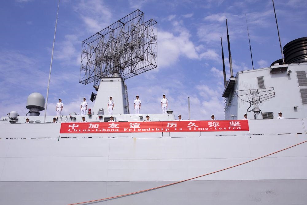 2023年6月27日，中國(guó)海軍第43批護(hù)航編隊(duì)抵達(dá)加納特馬港碼頭，開(kāi)始對(duì)加納進(jìn)行為期4天的友好訪(fǎng)問(wèn)。