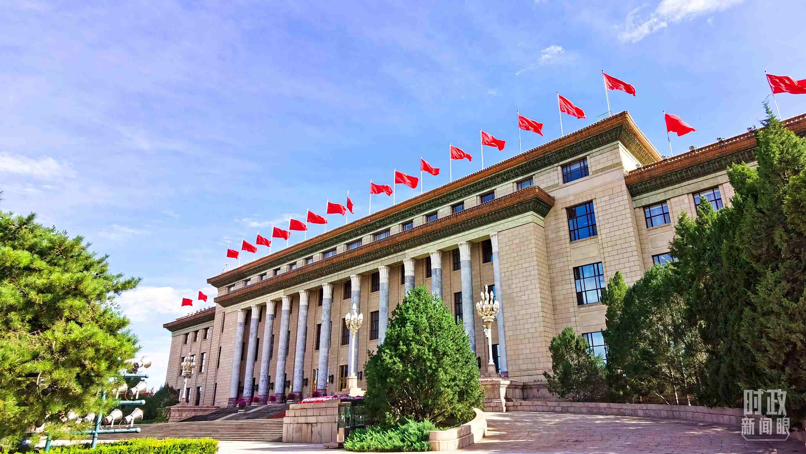 9月6日的人民大會(huì)堂。（總臺(tái)央視記者郭鴻拍攝）