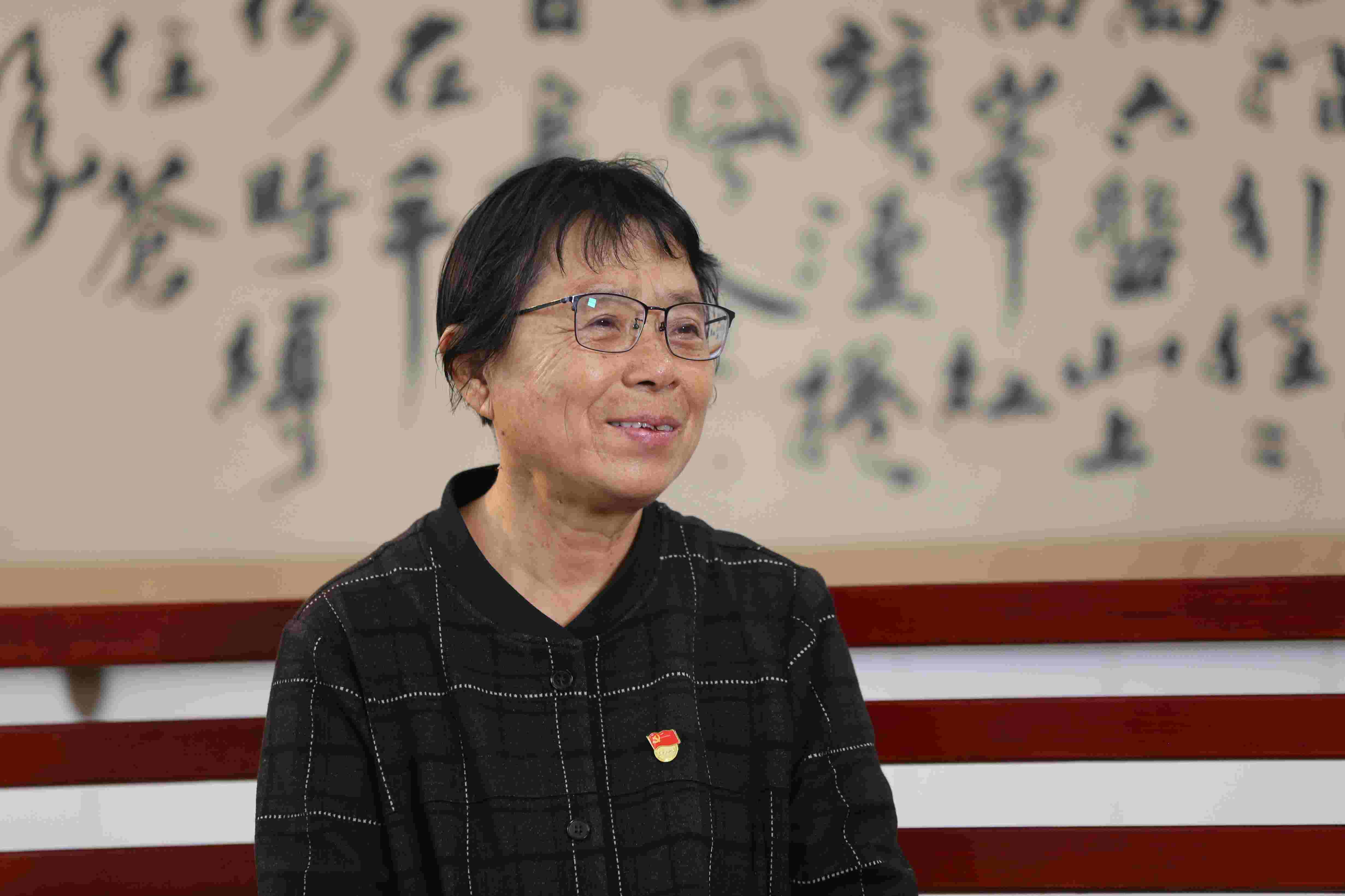 張桂梅。人民網(wǎng)記者 李發(fā)興攝