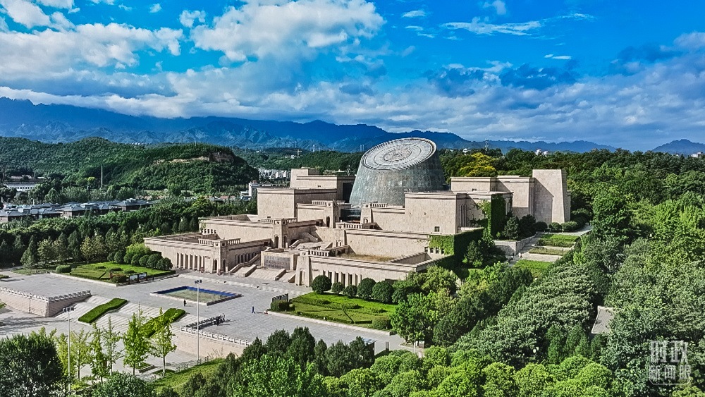 △ 寶雞青銅器博物院。（總臺記者趙振凱拍攝）