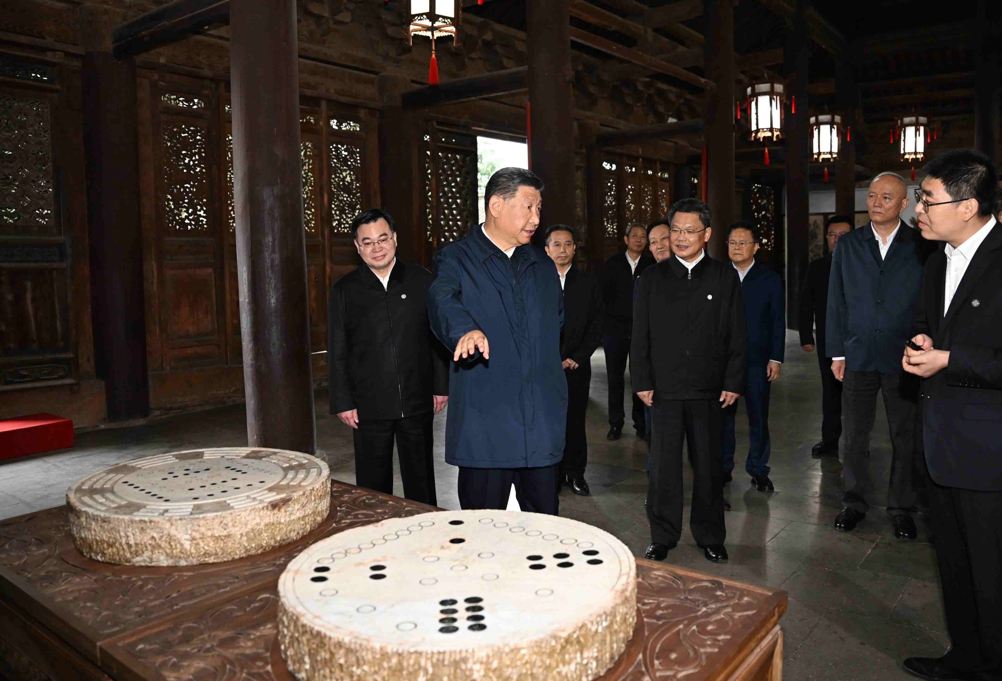 2024年9月10日，習(xí)近平總書記在甘肅天水考察了全國重點(diǎn)文物保護(hù)單位伏羲廟。