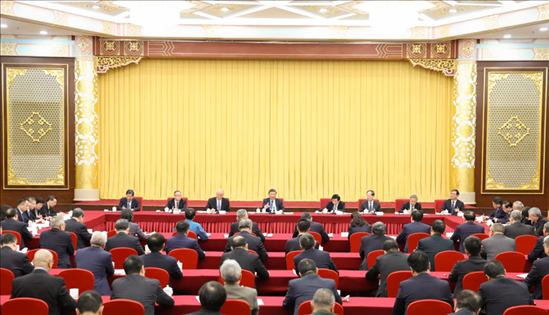 2024年3月6日，中共中央總書記、國(guó)家主席、中央軍委主席習(xí)近平看望參加全國(guó)政協(xié)十四屆二次會(huì)議的民革、科技界、環(huán)境資源界委員，并參加聯(lián)組會(huì)，聽取意見和建議。新華社記者 黃敬文 攝