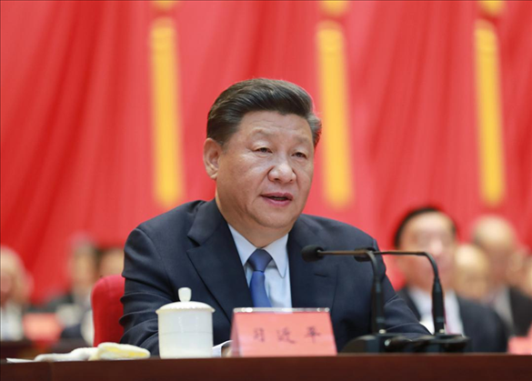 2019年9月20日，中央政協(xié)工作會(huì)議暨慶祝中國(guó)人民政治協(xié)商會(huì)議成立70周年大會(huì)在全國(guó)政協(xié)禮堂召開。中共中央總書記、國(guó)家主席、中央軍委主席習(xí)近平出席大會(huì)并發(fā)表重要講話。新華社記者 丁林 攝