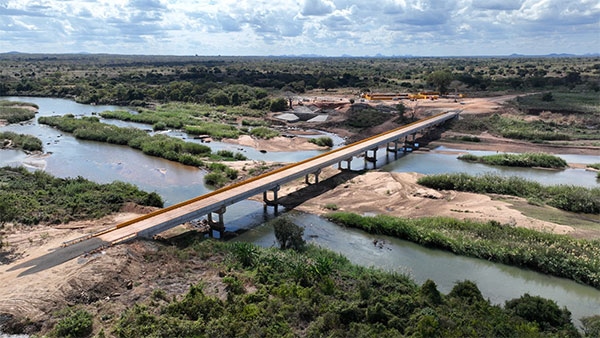 莫桑比克魯里奧大橋。中國電建供圖