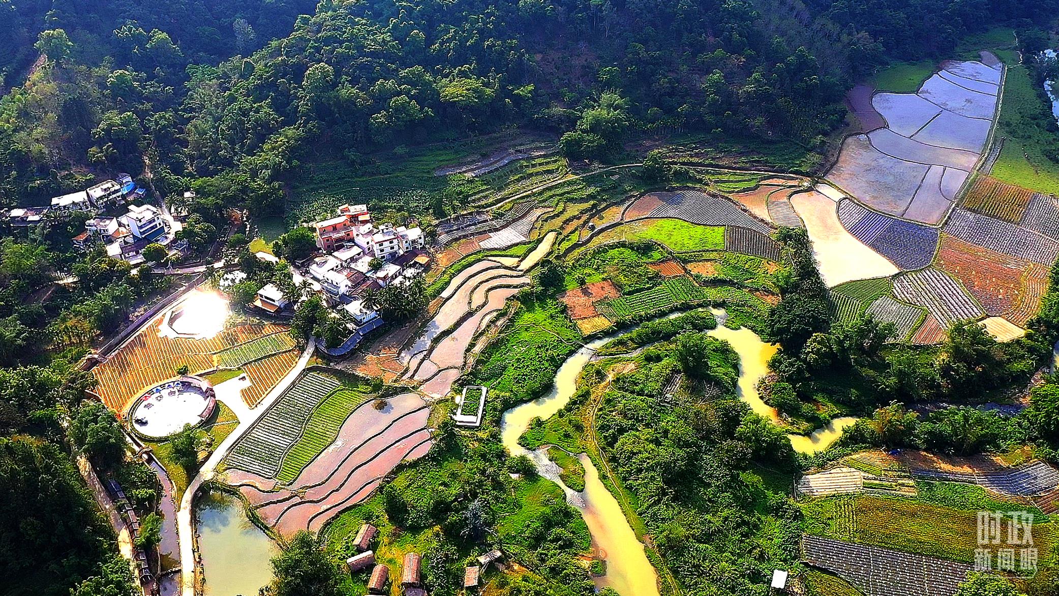 海南省五指山市水滿鄉(xiāng)毛納村。（總臺(tái)央視記者劉琦拍攝）
