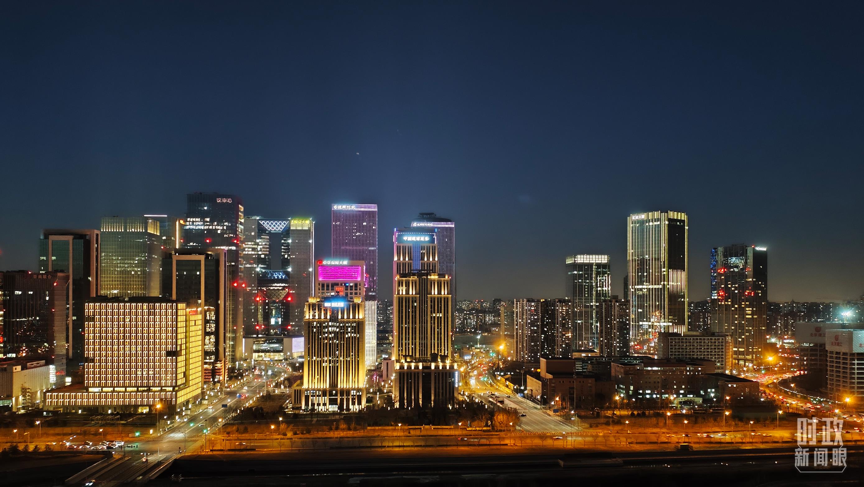 △北京麗澤商務(wù)區(qū)。（總臺央視記者薛冠南拍攝）