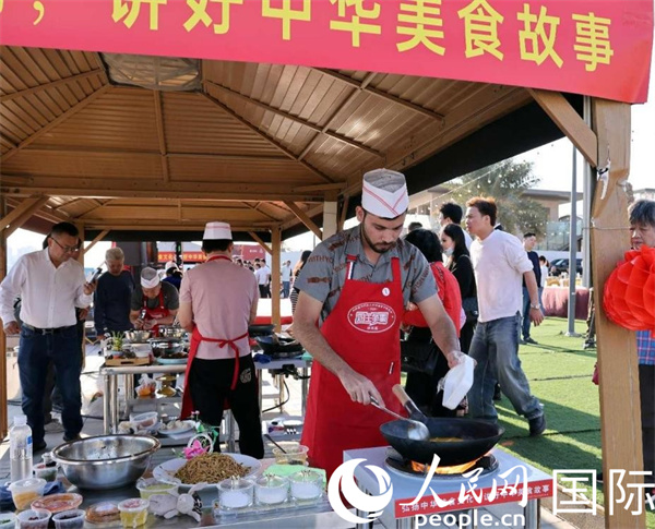 參賽一景。人民網(wǎng)記者管克江攝