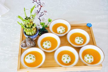 參賽作品“白雪尋蓮”。主辦方供圖