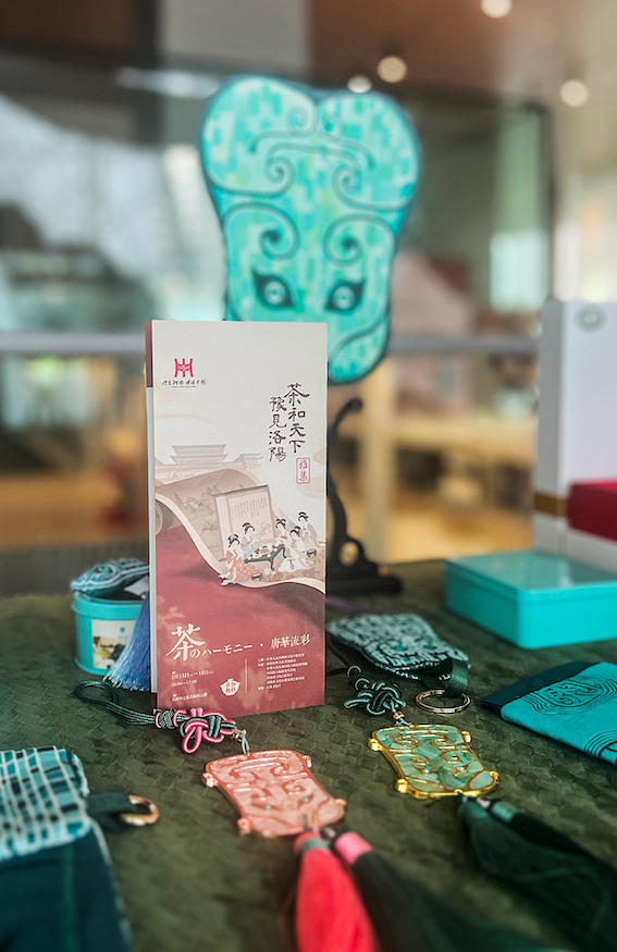 洛陽非遺展示區(qū)。中國駐大阪旅游辦事處供圖