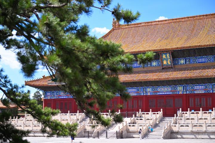 2023年7月8日拍攝的太廟享殿（也稱前殿）。